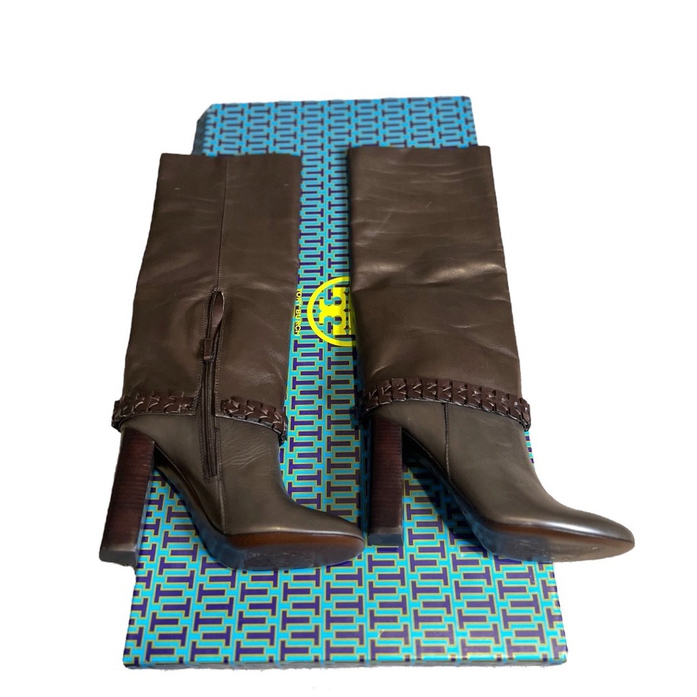 NEW Tory Burch Sarava 110MM Boot Galleon Leather 33158755 - Size 8